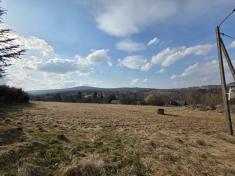 Pięknie położona, duża działka budowlana na Pogórzu Izerskim